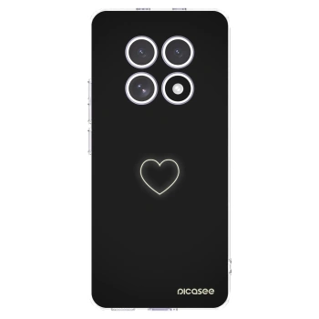 Picasee silikonski prozorni ovitek za Xiaomi Redmi Note 15 - Heart