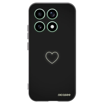 Picasee silikonski črni ovitek za Xiaomi 17 - Heart