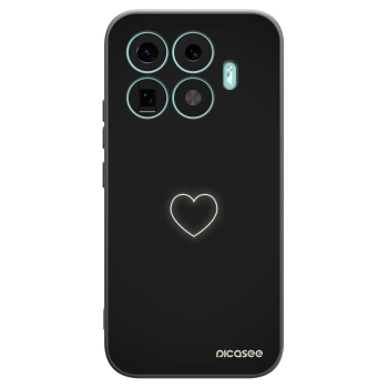 Picasee silikonski črni ovitek za Xiaomi 17T - Heart