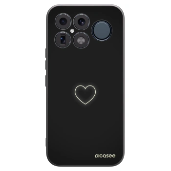 Picasee silikonski črni ovitek za Xiaomi Poco F8 Ultra - Heart
