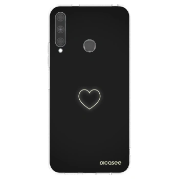 Picasee silikonski prozorni ovitek za Huawei P40 Lite E - Heart