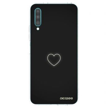 Picasee silikonski prozorni ovitek za Samsung Galaxy A30s A307F - Heart