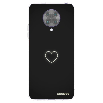 Picasee silikonski prozorni ovitek za Xiaomi Poco F2 Pro - Heart