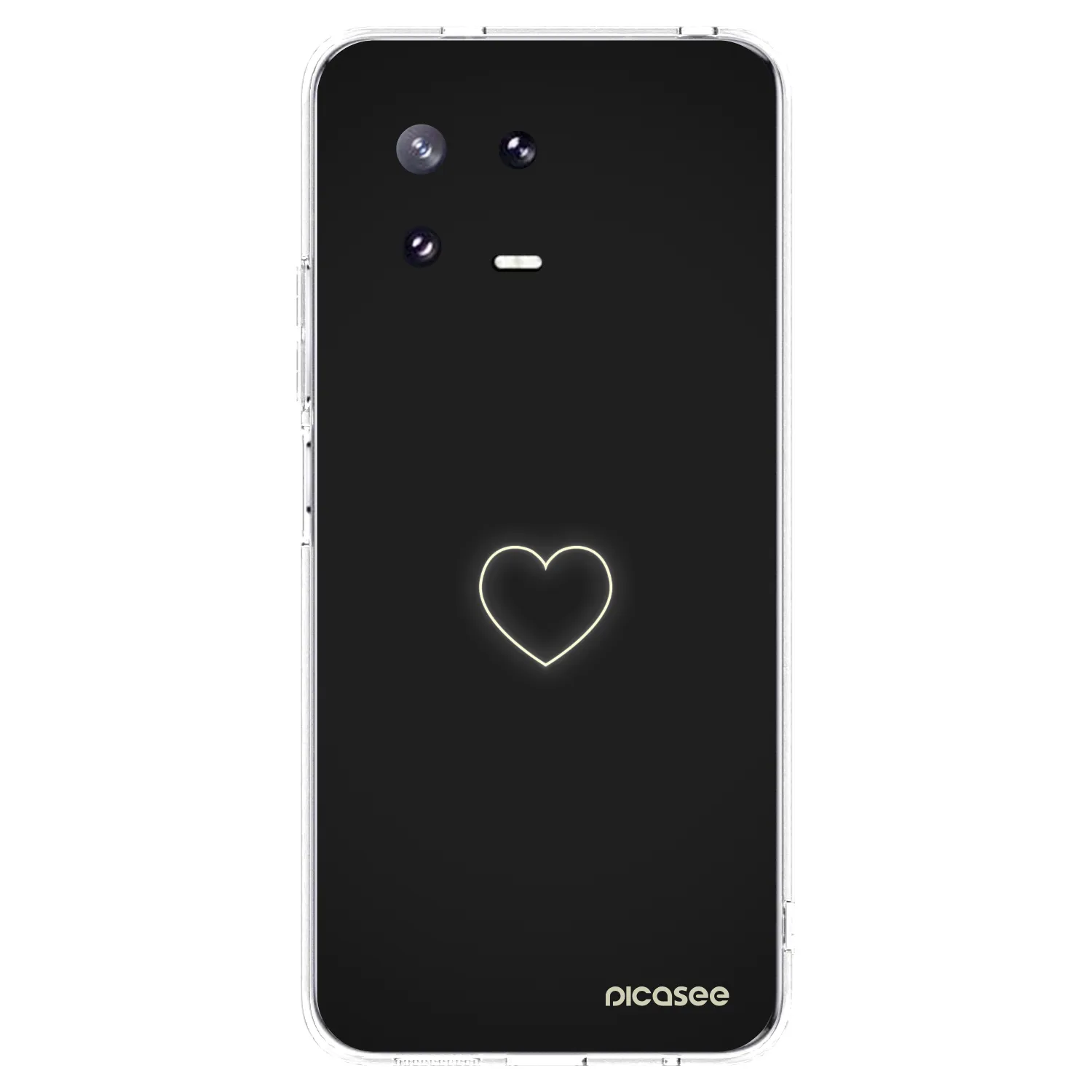 Picasee silikonski prozorni ovitek za Xiaomi 13 Pro - Heart