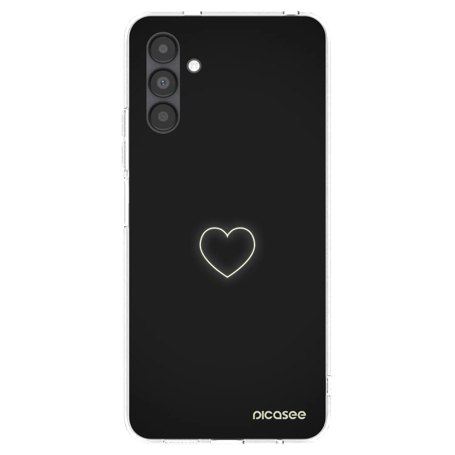 Picasee silikonski prozorni ovitek za Samsung Galaxy A04s A047F - Heart