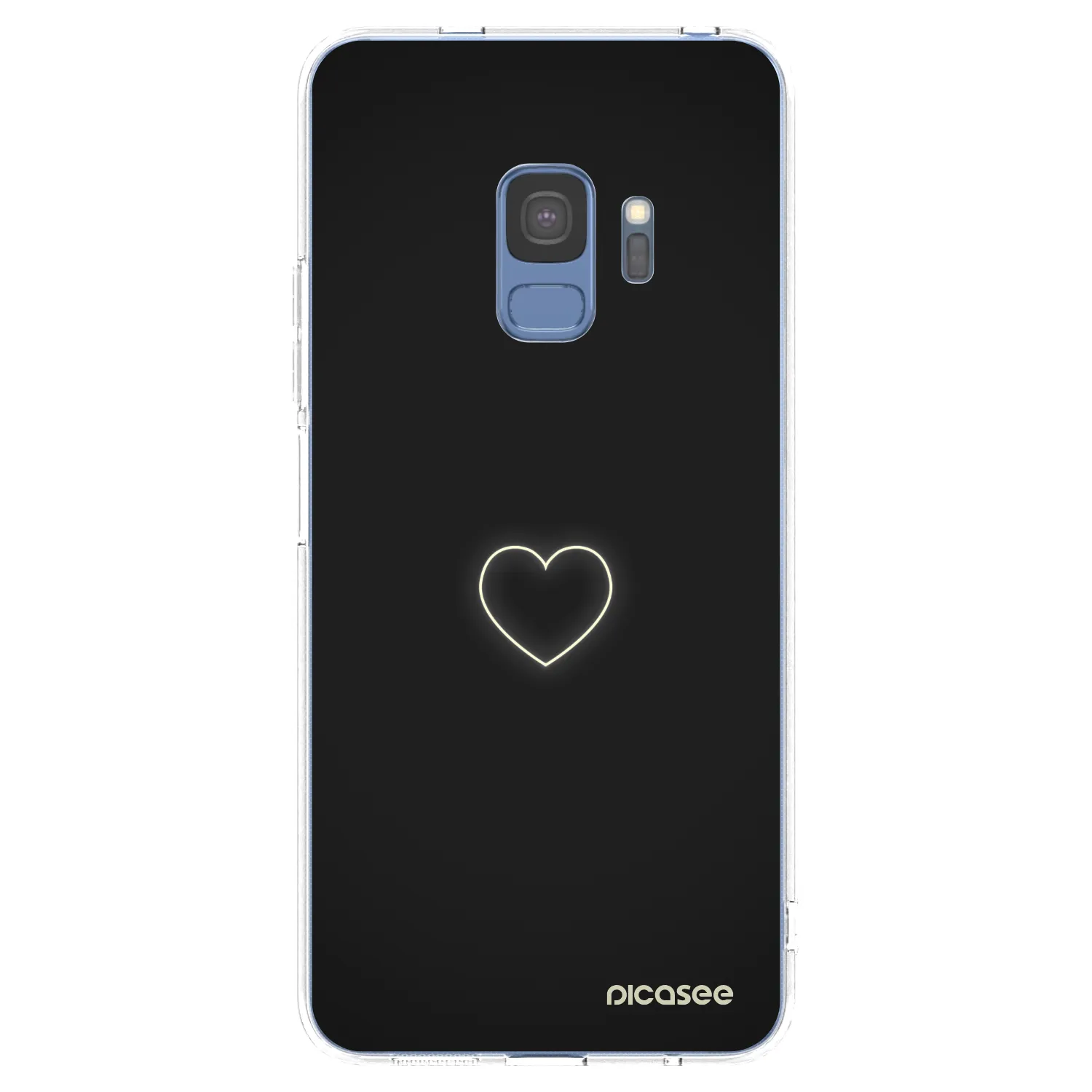 Picasee silikonski prozorni ovitek za Samsung Galaxy S9 G960F - Heart