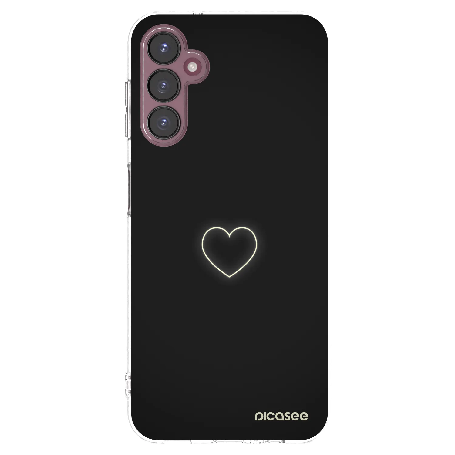 Picasee silikonski prozorni ovitek za Samsung Galaxy A05s A057G - Heart