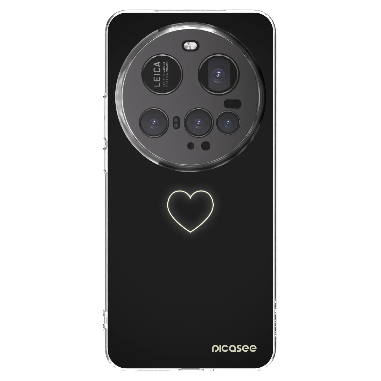 Picasee silikonski prozorni ovitek za Xiaomi 15 Ultra - Heart