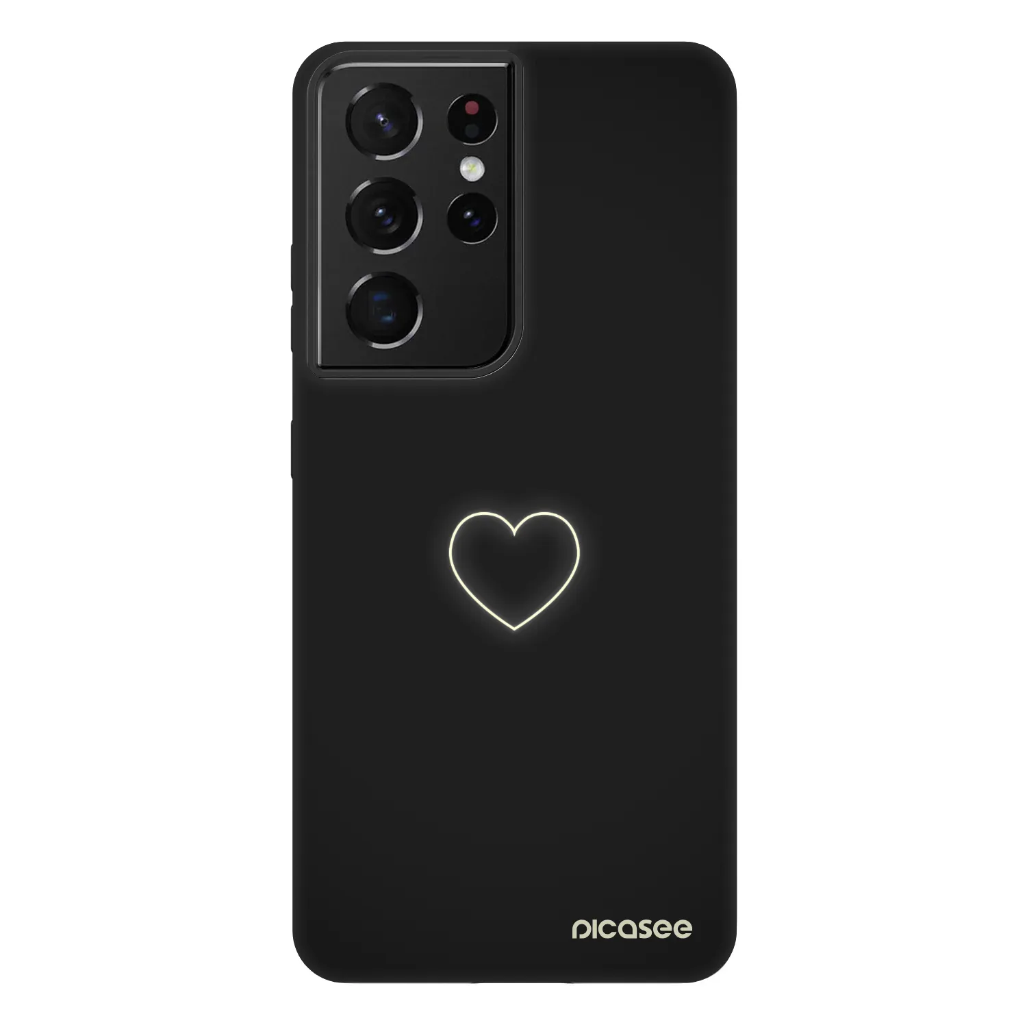 Picasee Fashion Case za Samsung Galaxy S21 Ultra 5G G998B - Heart