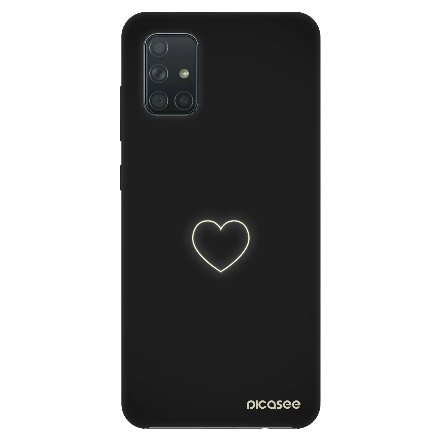 Picasee Fashion Case za Samsung Galaxy A71 A715F - Heart