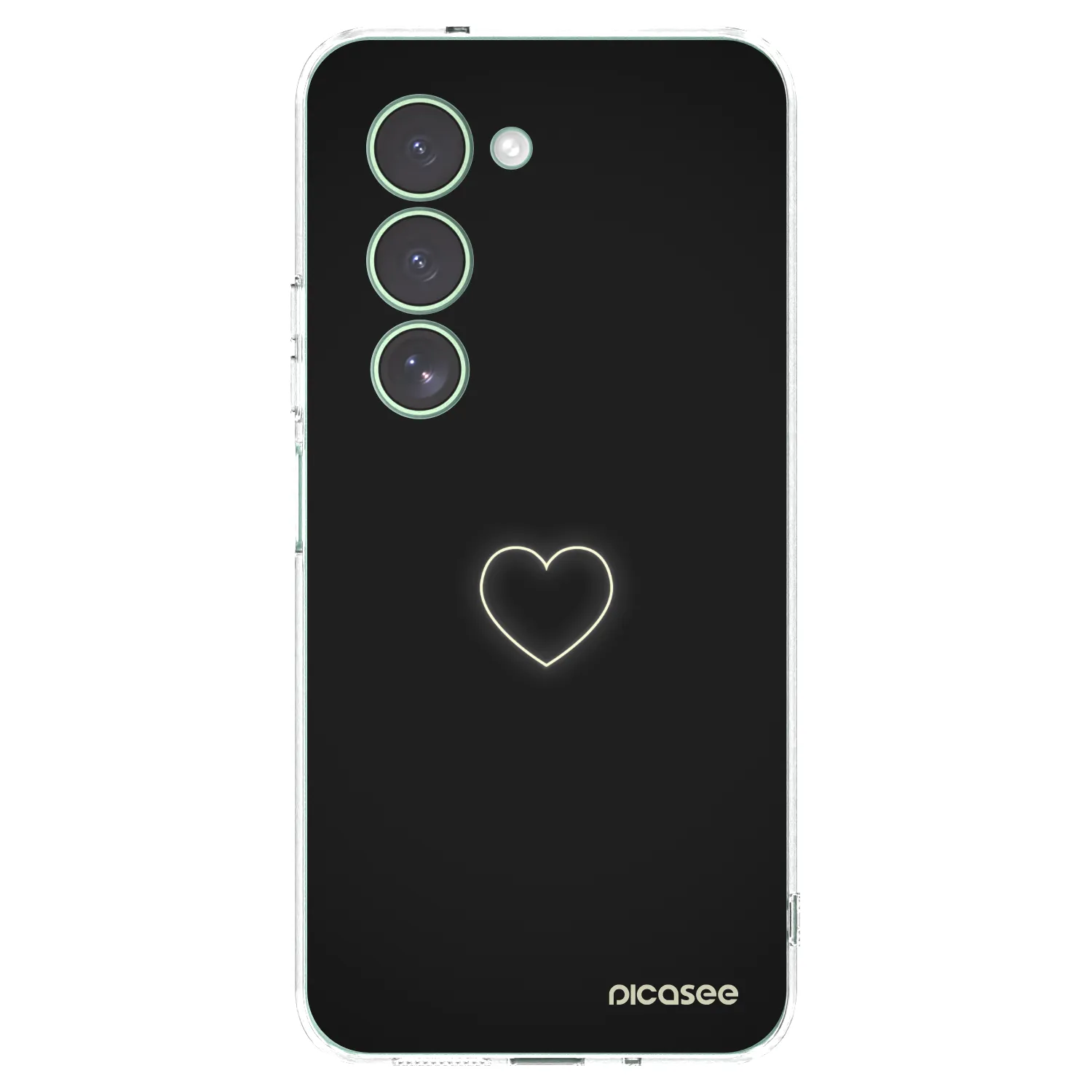 Picasee silikonski prozorni ovitek za Xiaomi Redmi 15 5G - Heart