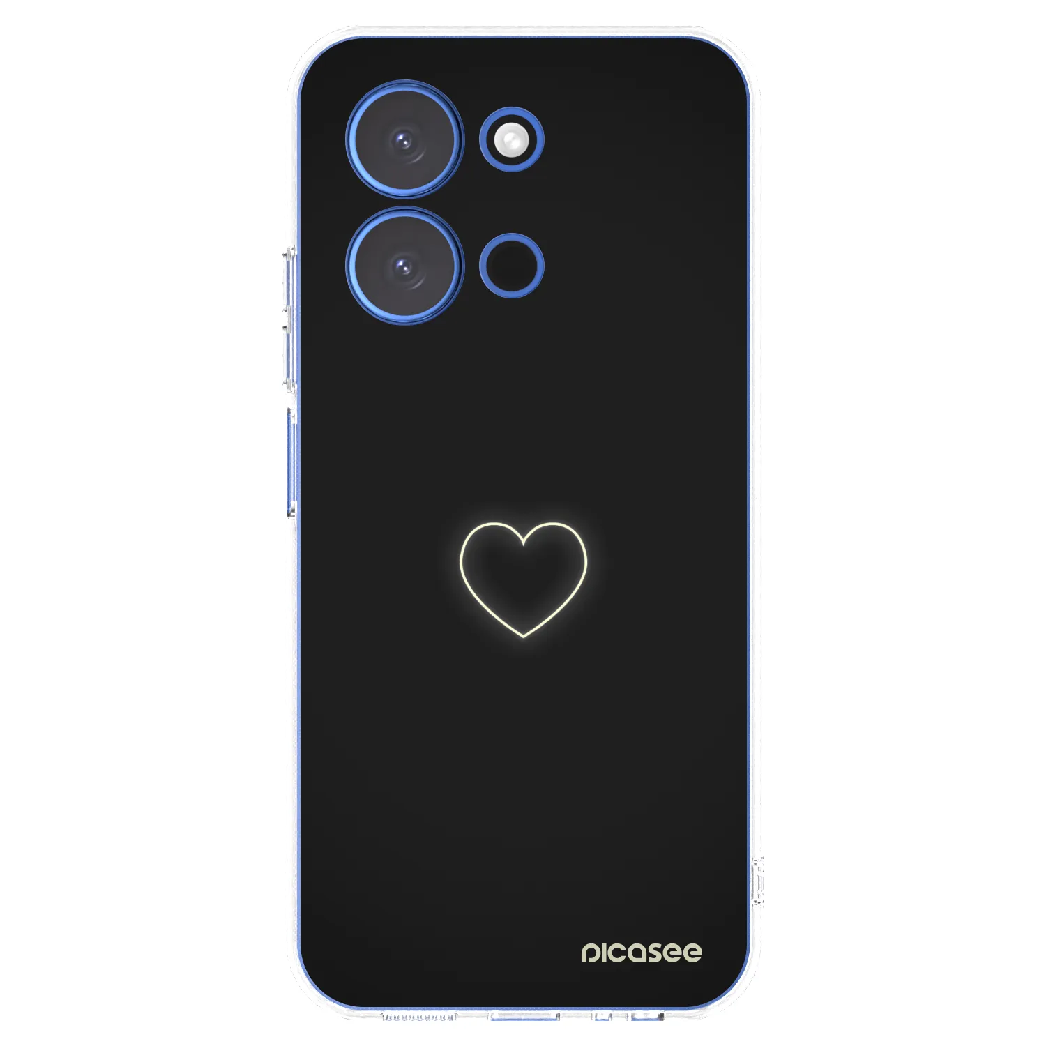 Picasee silikonski prozorni ovitek za Xiaomi Redmi 15C 4G - Heart