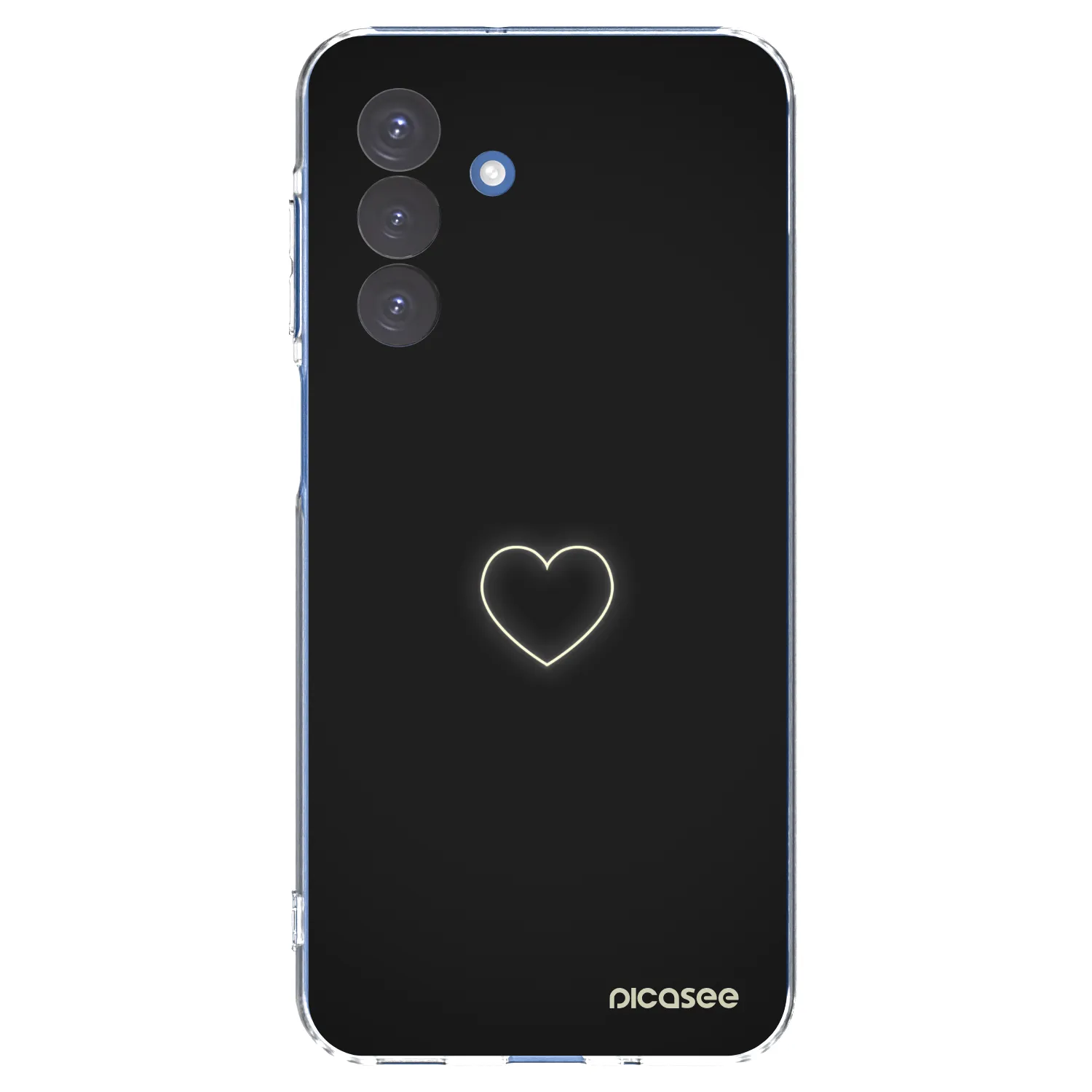 Picasee silikonski prozorni ovitek za Samsung Galaxy A17 5G - Heart