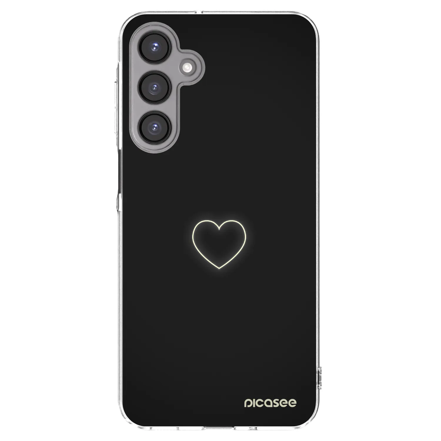 Picasee silikonski prozorni ovitek za Samsung Galaxy A16 4G - Heart