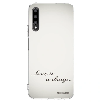 Picasee silikonski prozorni ovitek za Honor 9X Pro - Love is a drug