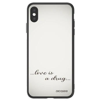 Picasee ULTIMATE CASE za Apple iPhone XS Max - Love is a drug