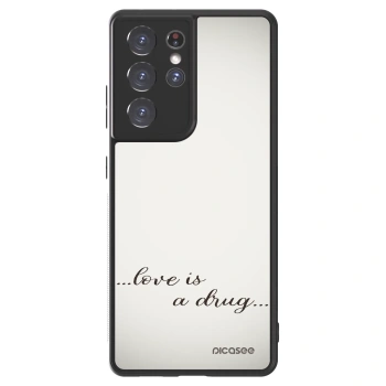 Picasee ULTIMATE CASE za Samsung Galaxy S21 Ultra 5G G998B - Love is a drug