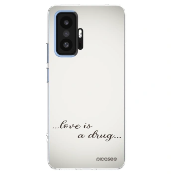 Picasee silikonski prozorni ovitek za Xiaomi 11T Pro - Love is a drug
