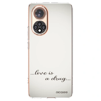 Picasee silikonski prozorni ovitek za Huawei Nova 9 - Love is a drug