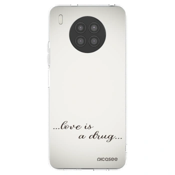 Picasee silikonski prozorni ovitek za Huawei Nova 8i - Love is a drug