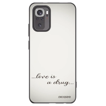 Picasee silikonski črni ovitek za Xiaomi Redmi Note 11S 4G - Love is a drug