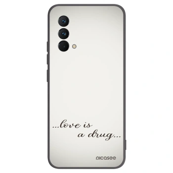 Picasee silikonski črni ovitek za Realme GT Master Edition 5G - Love is a drug