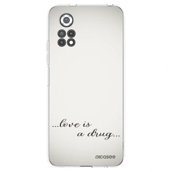 Picasee silikonski prozorni ovitek za Xiaomi Poco X4 Pro 5G - Love is a drug