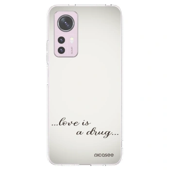 Picasee silikonski prozorni ovitek za Xiaomi 12 - Love is a drug