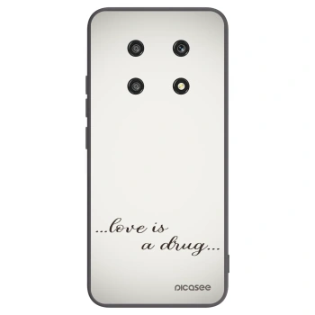 Picasee silikonski črni ovitek za Honor Magic4 Lite 5G - Love is a drug
