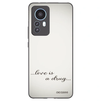 Picasee silikonski črni ovitek za Xiaomi 12T Pro - Love is a drug