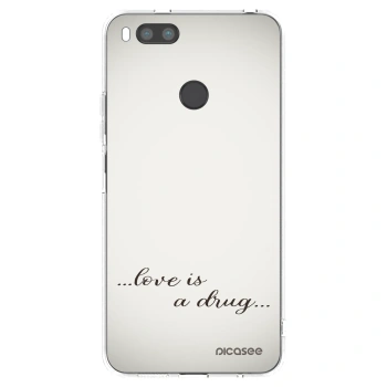 Picasee silikonski prozorni ovitek za Xiaomi Redmi A1 - Love is a drug