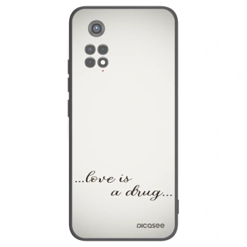 Picasee silikonski črni ovitek za Xiaomi Redmi Note 11S 5G - Love is a drug