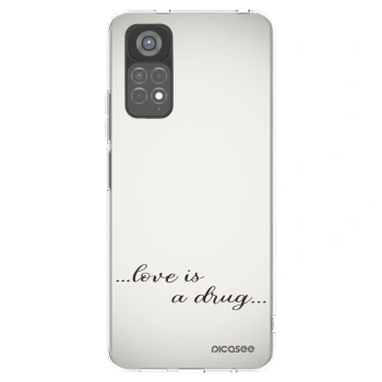 Picasee silikonski prozorni ovitek za Xiaomi Redmi Note 11S 5G - Love is a drug
