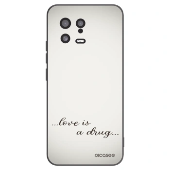 Picasee silikonski črni ovitek za Xiaomi 13 - Love is a drug