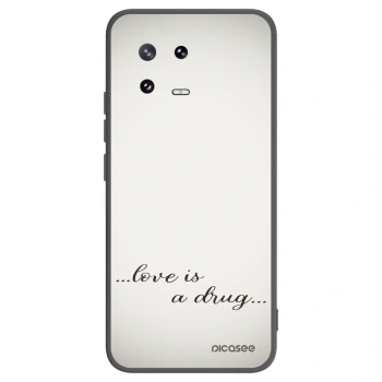 Picasee silikonski črni ovitek za Xiaomi 13 Pro - Love is a drug