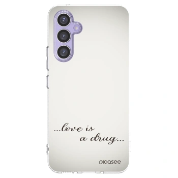 Picasee silikonski prozorni ovitek za Samsung Galaxy A54 5G A546B - Love is a drug
