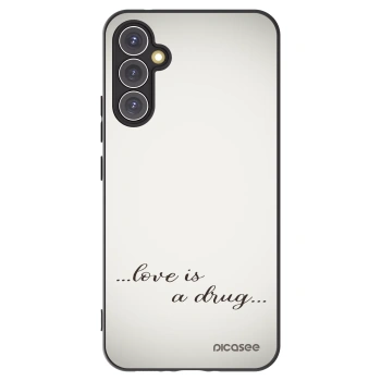 Picasee silikonski črni ovitek za Samsung Galaxy A34 5G A346B - Love is a drug