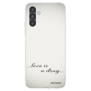 Picasee silikonski prozorni ovitek za Samsung Galaxy A04s A047F - Love is a drug