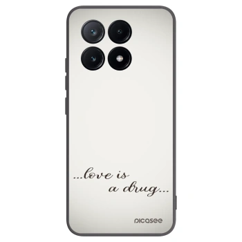 Picasee silikonski črni ovitek za Xiaomi Poco X6 Pro - Love is a drug