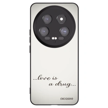 Picasee silikonski črni ovitek za Xiaomi 14 Ultra - Love is a drug