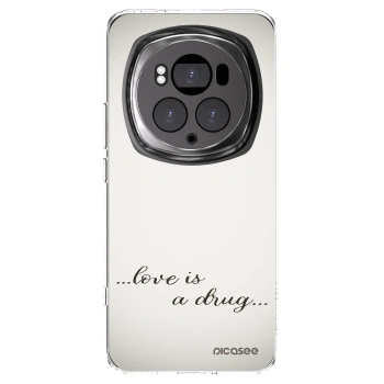Picasee silikonski prozorni ovitek za Honor Magic6 Pro - Love is a drug