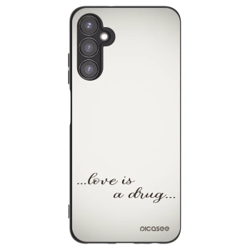 Picasee silikonski črni ovitek za Samsung Galaxy A05s A057G - Love is a drug