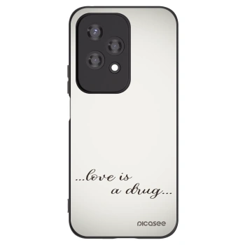Picasee silikonski črni ovitek za Honor 200 Lite - Love is a drug