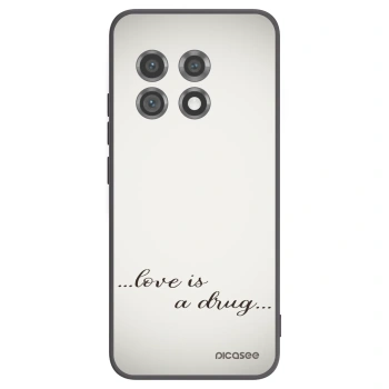 Picasee silikonski črni ovitek za OnePlus 11 5G - Love is a drug