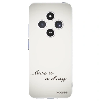 Picasee silikonski prozorni ovitek za Xiaomi Redmi 14C - Love is a drug