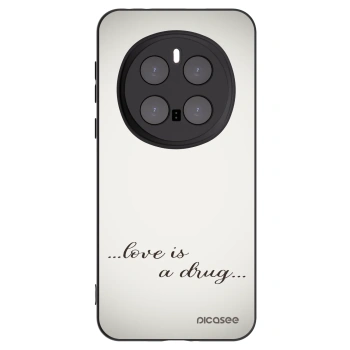 Picasee silikonski črni ovitek za Honor Magic7 Pro 5G - Love is a drug