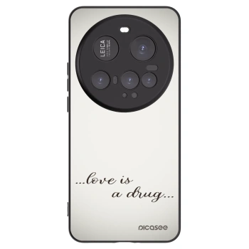 Picasee silikonski črni ovitek za Xiaomi 15 Ultra - Love is a drug