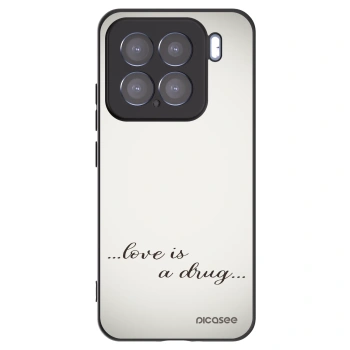 Picasee silikonski črni ovitek za Xiaomi 15 - Love is a drug