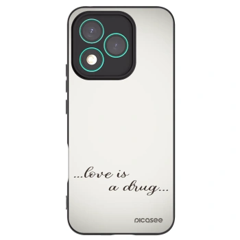 Picasee silikonski črni ovitek za Honor 400 Lite 5G - Love is a drug