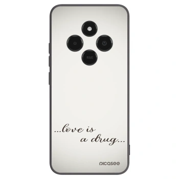 Picasee silikonski črni ovitek za Xiaomi Poco C75 - Love is a drug